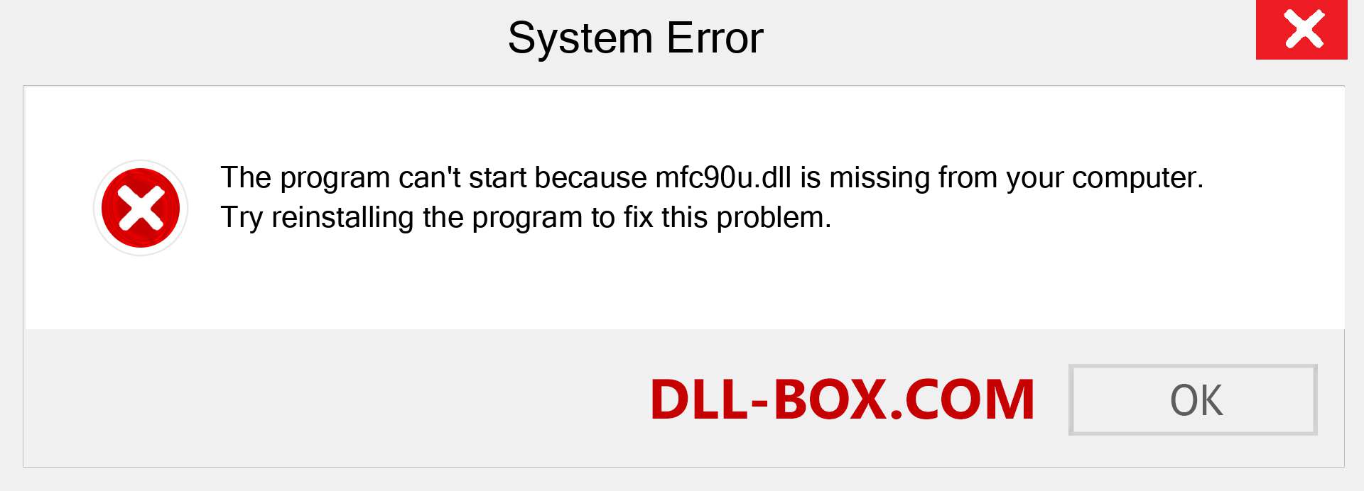  mfc90u.dll file is missing?. Download for Windows 7, 8, 10 - Fix  mfc90u dll Missing Error on Windows, photos, images